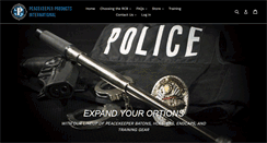 Desktop Screenshot of peacekeeperproducts.com